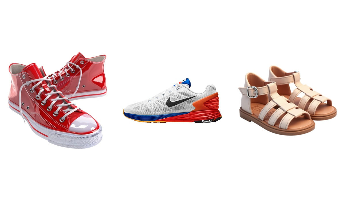 Featured footwear